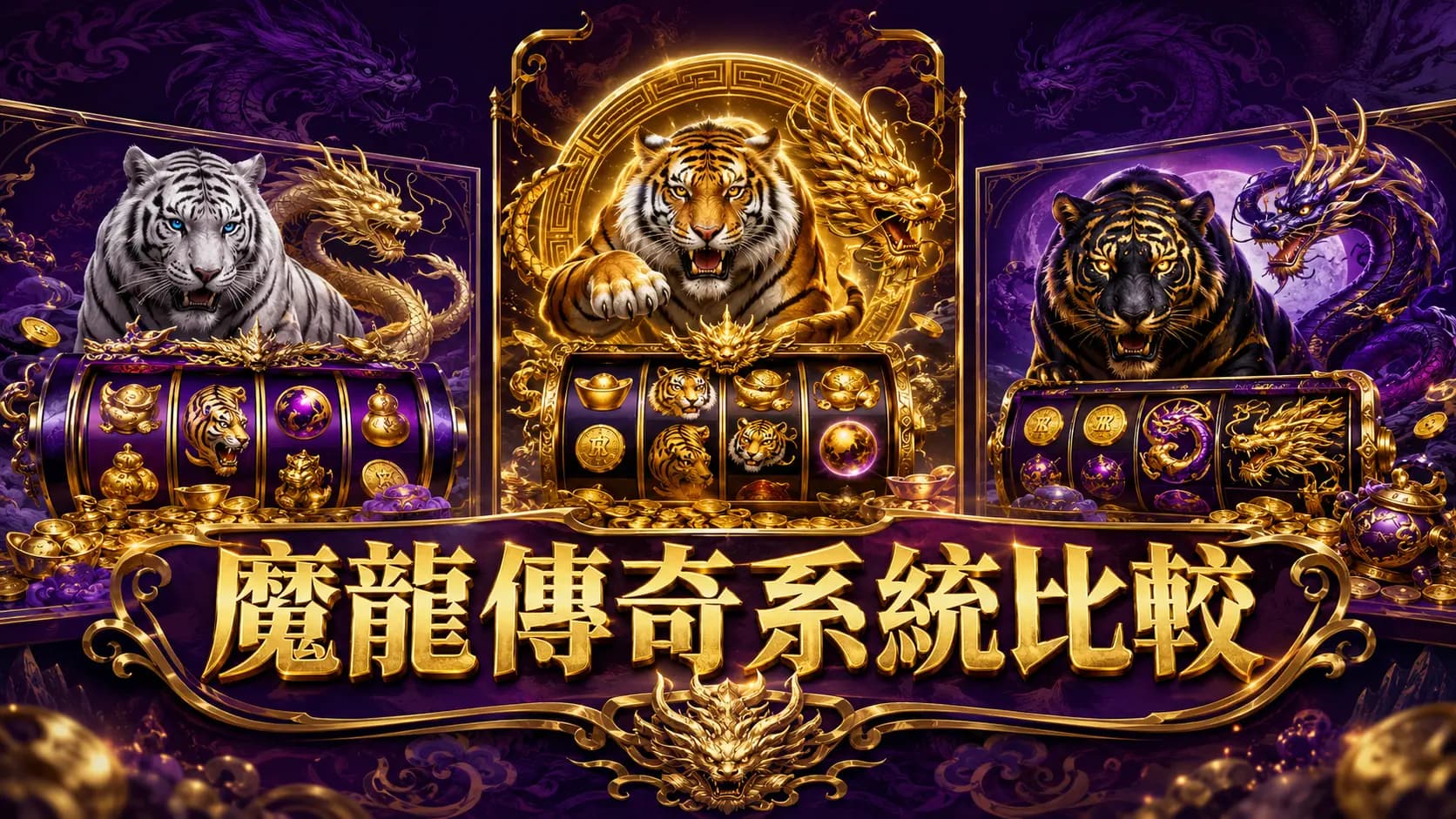 魔龍傳奇系統比較示意圖