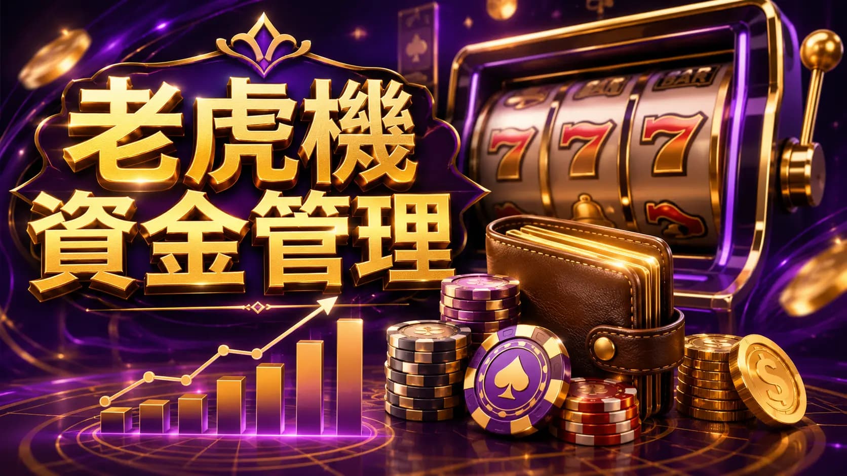 老虎機資金管理示意圖