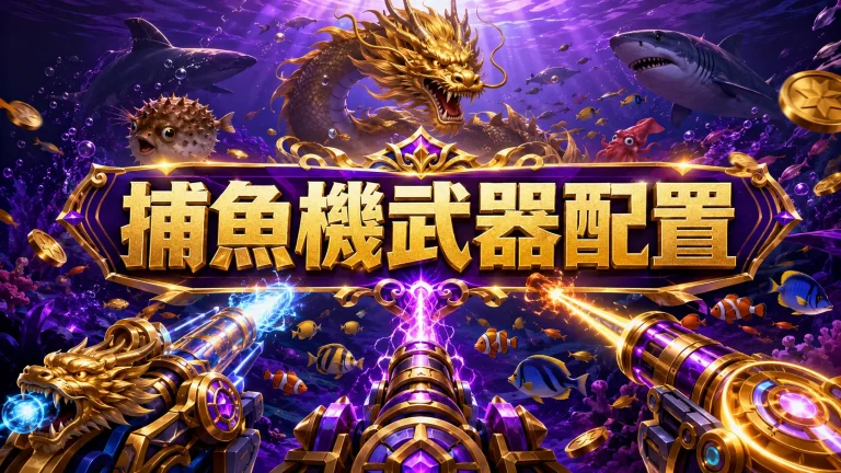 捕魚機武器配置示意圖