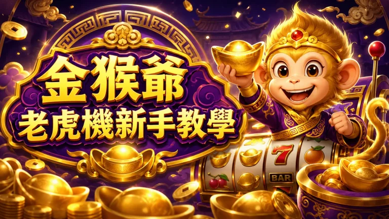 金猴爺老虎機新手教學示意圖